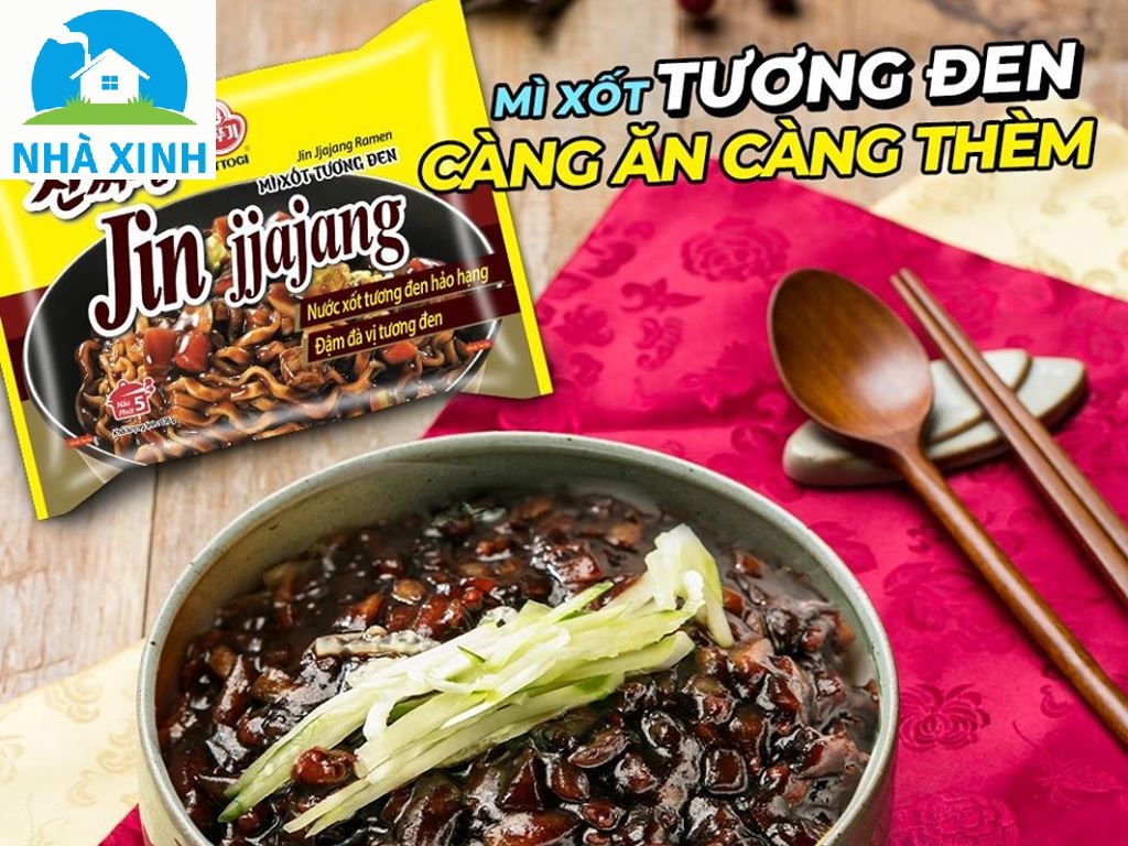 (COMBO 5 GÓI) - Mì xốt tương đen Ottogi 135g (VN)