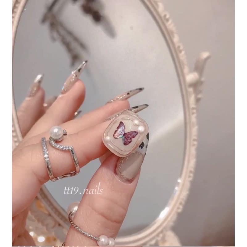 Nhẫn chụp ảnh nails phụ kiện chụp ảnh