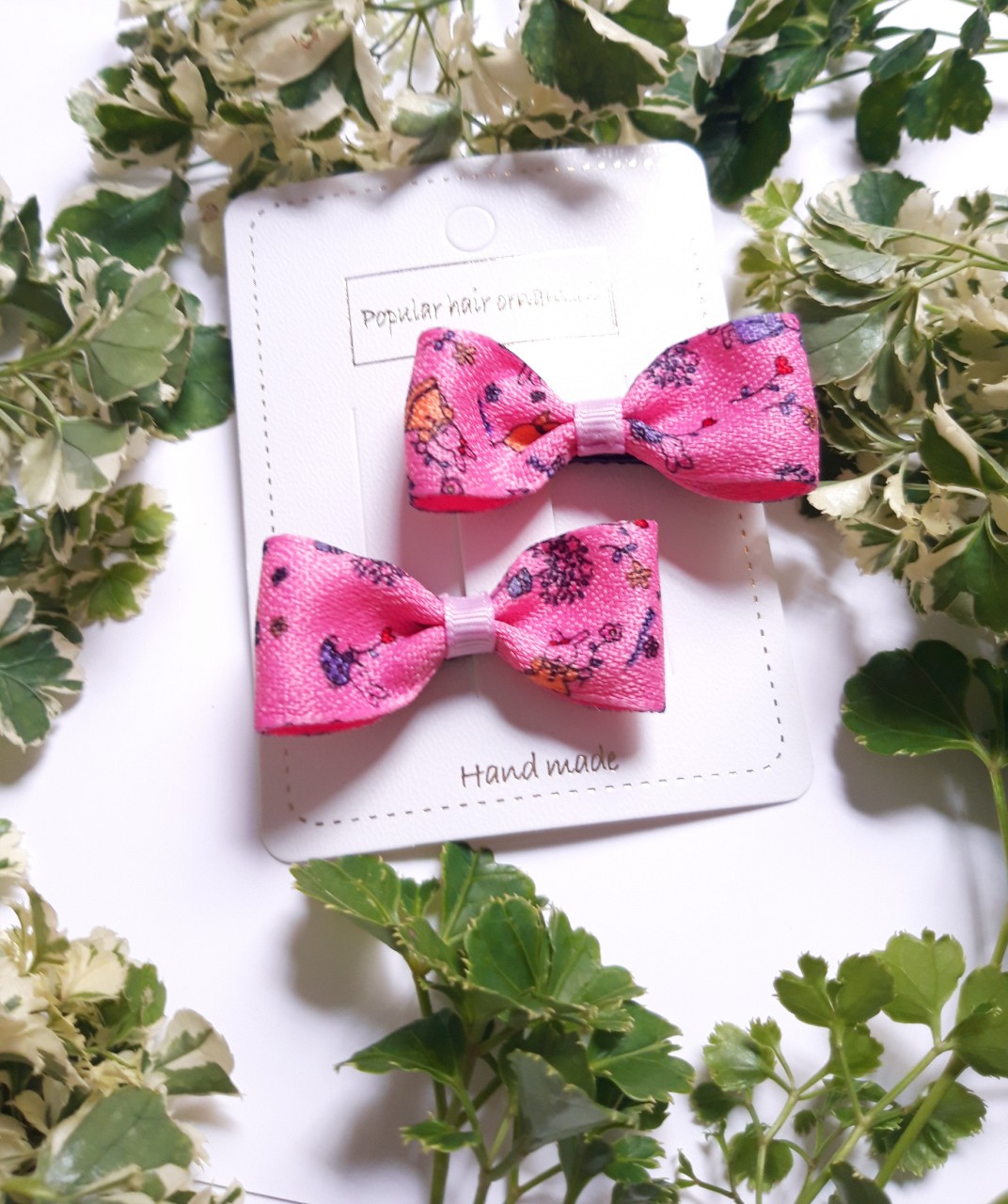 set 2 kẹp tóc  mái cho bé ( siêu cute)