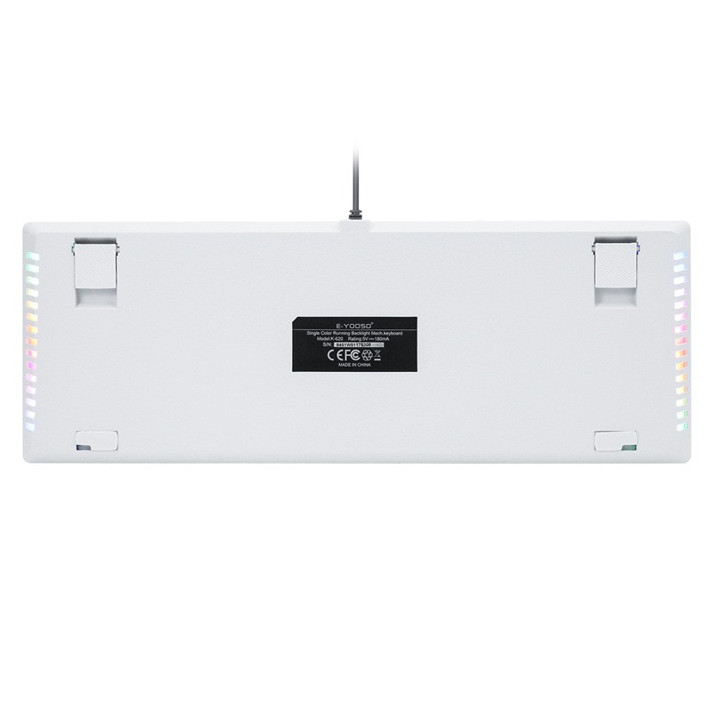 HOTSWAP Bàn phím cơ E-YOOSO K620 ,LED viền RGB ,phù hợp cho Laptop , PC