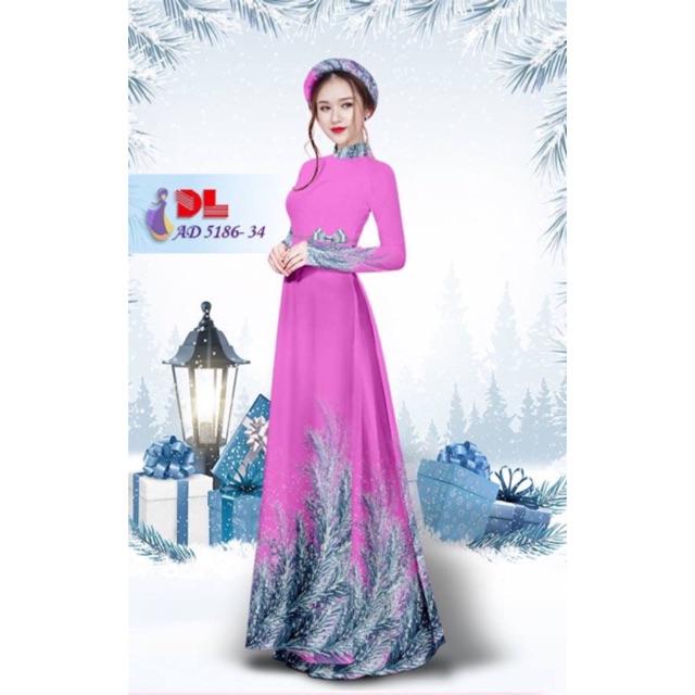 [HCM]Vải áo dài giáng sinh