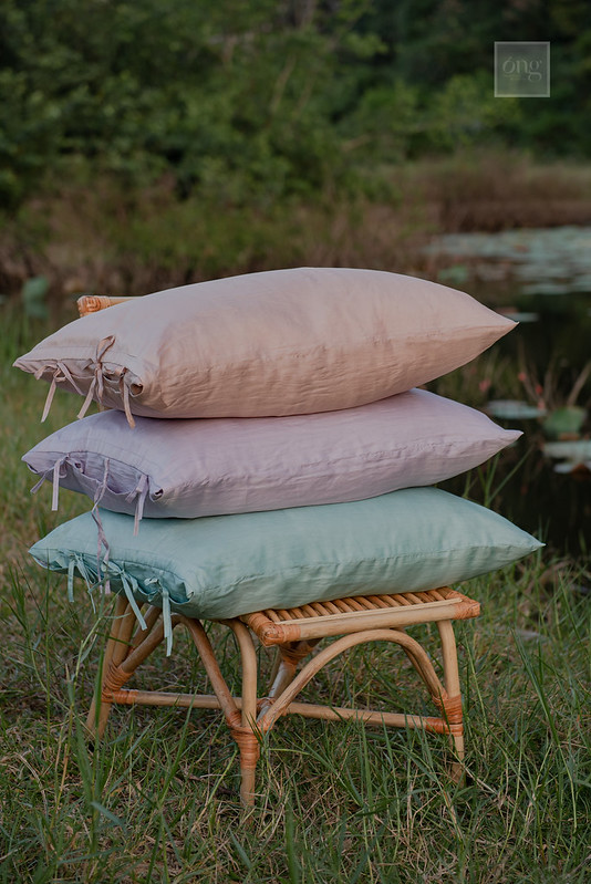 Vỏ gối lụa tơ tằm tự nhiên - Óng silk
