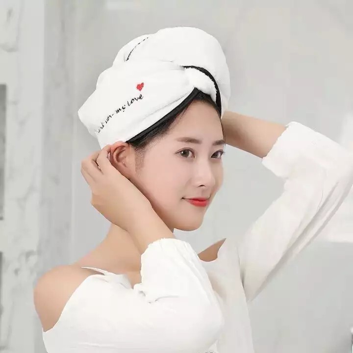 Khăn ủ tóc, sấy tóc nhanh khô thấm hút nước cực tốt