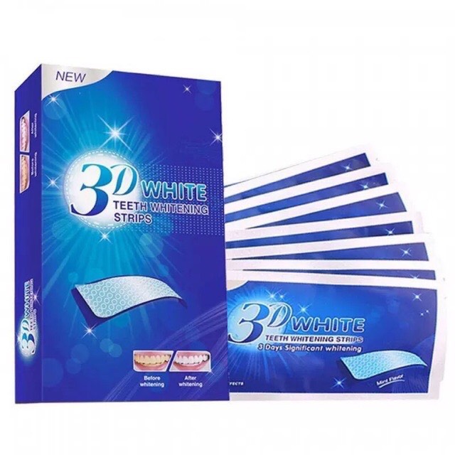 Miếng Dán Trắng Răng 3D White