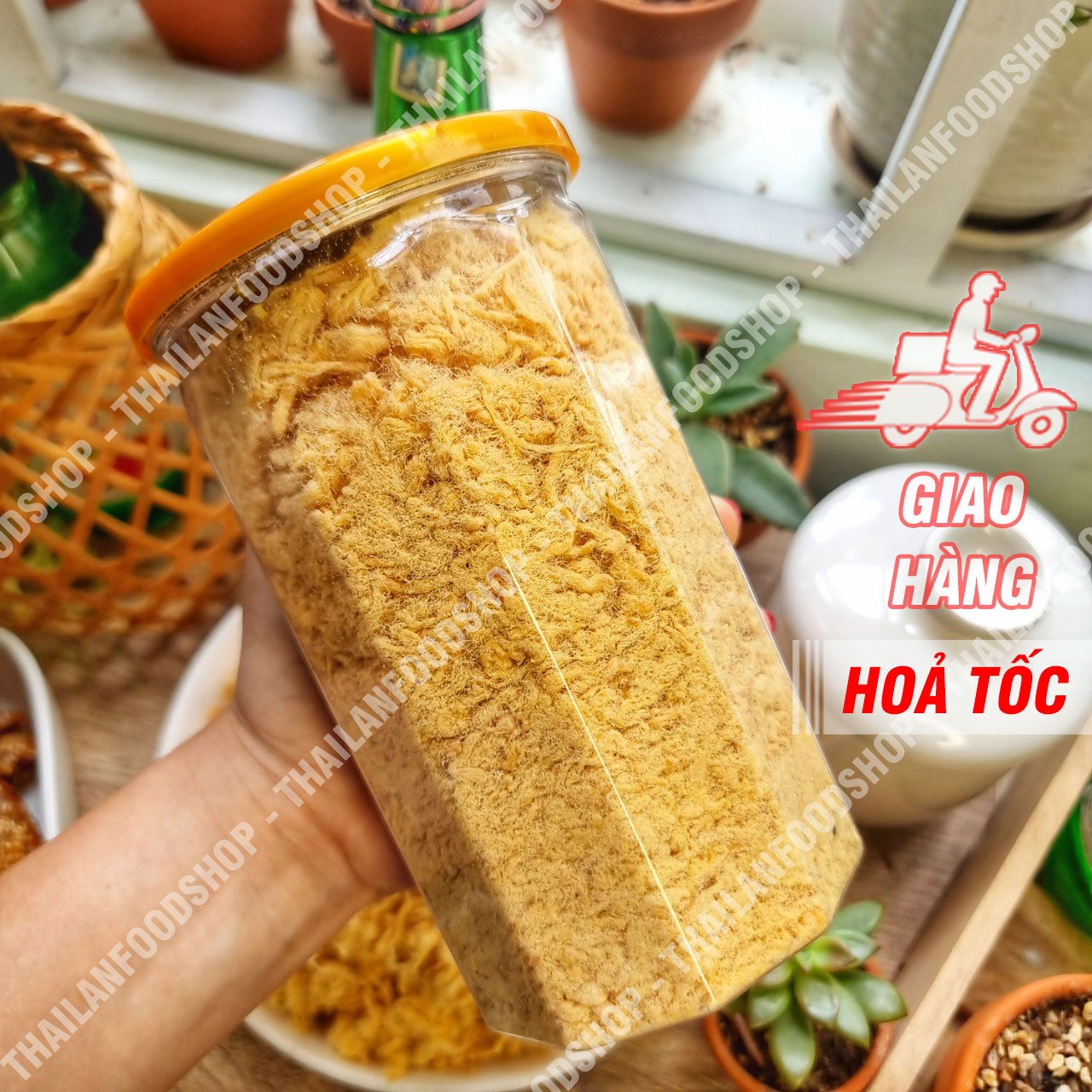 Chà Bông Heo Loại 1 Siêu Ngon - Lon 300gr