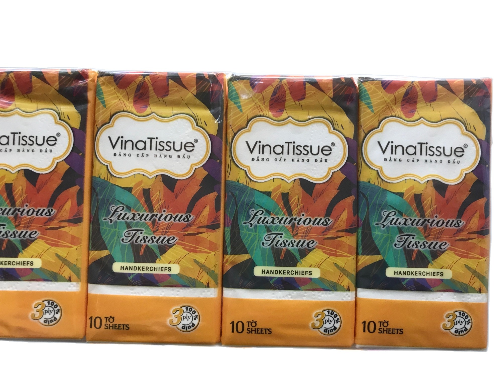 [HCM]Combo 10 gói khăn ví bỏ túi Vinatissue