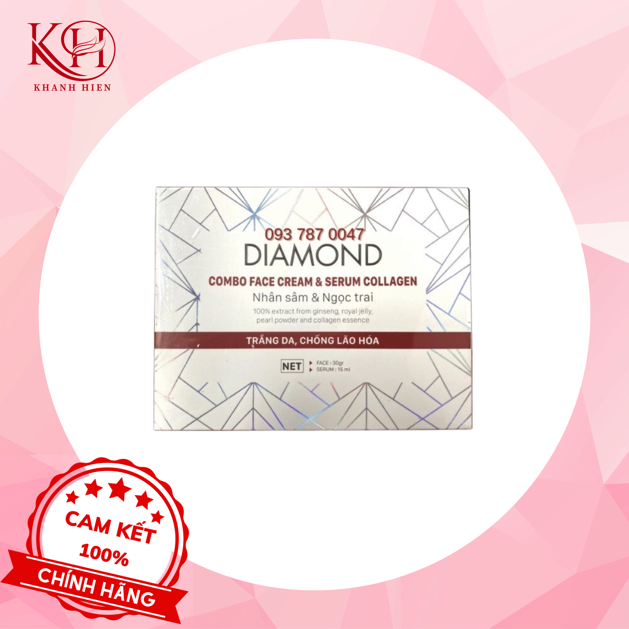 [HCM]Kem Face Diamond - Serum Collagen Thanh Trang