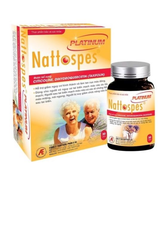 [HCM]NATTOSPES hỗ trợ điều trị tai biến mạch máu não hộp 30 viên