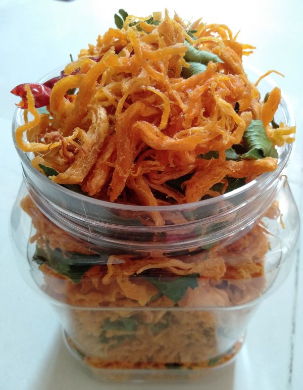 Khô Gà Lá Chanh đóng hộp 500g