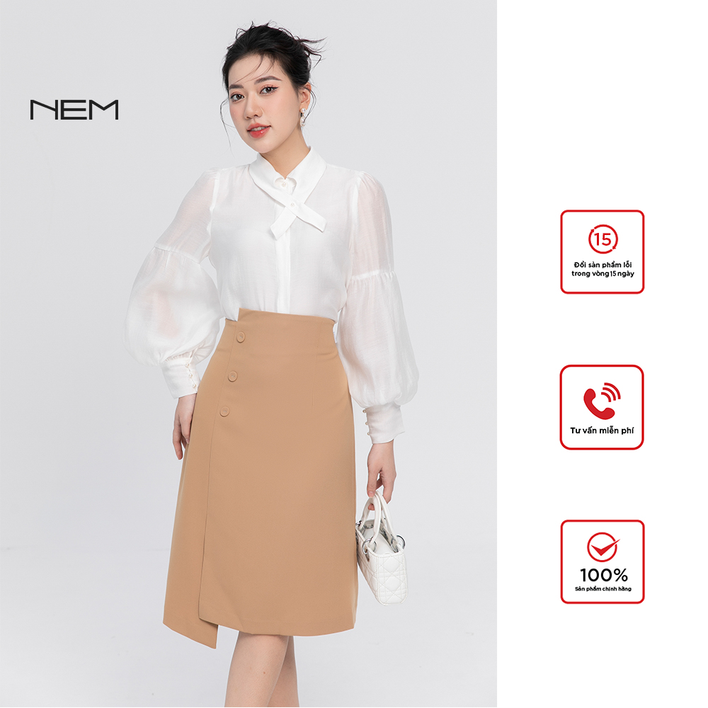 Chính Hãng ] Đầm nữ thiết kế cao cấp NEM Fashion 40772 giá tốt | Shopee  Việt Nam