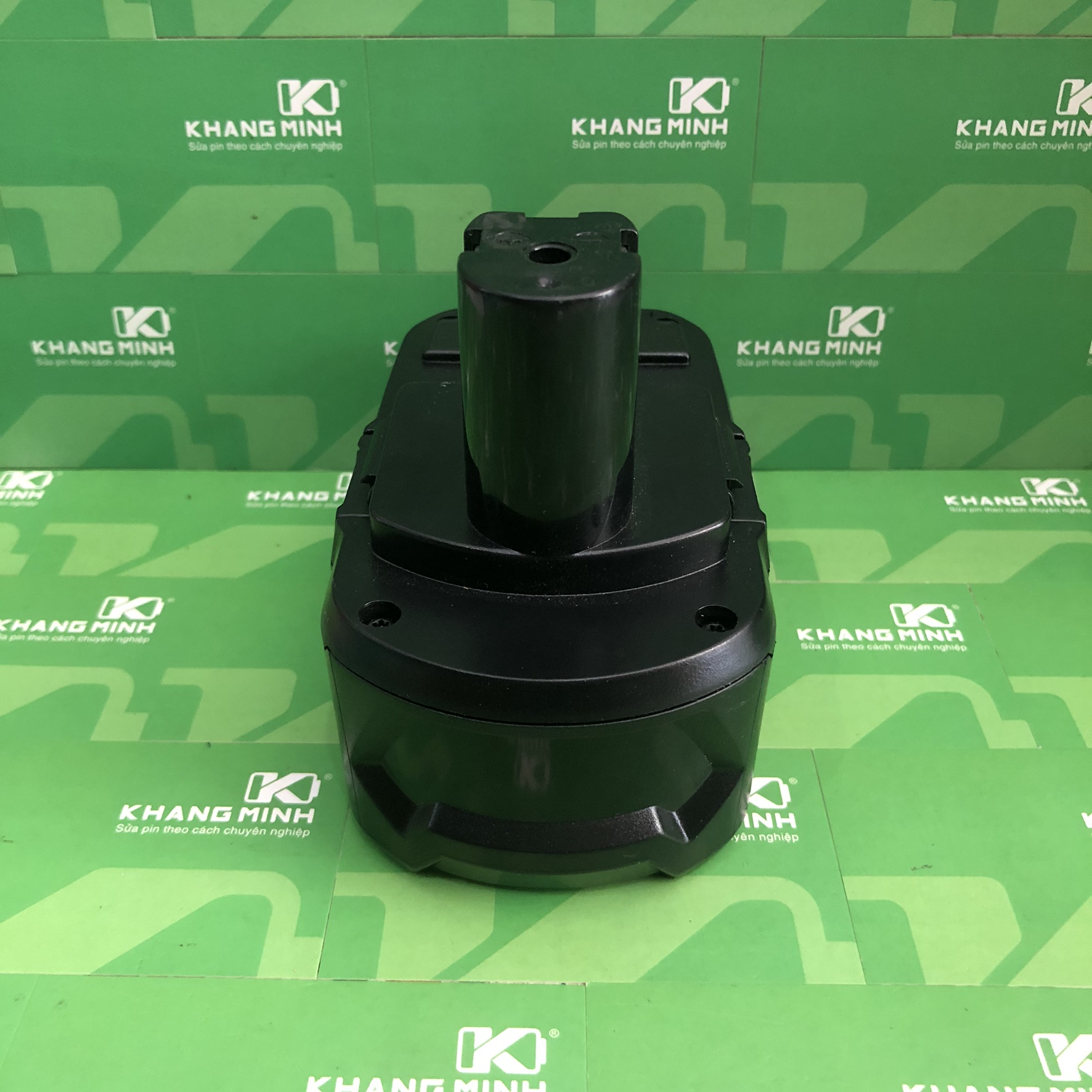 [HCM]Vỏ pin Ryobi 18V 5S 2P có decal báo đen vỏ 2 lớp lắp được 10 cell 18650