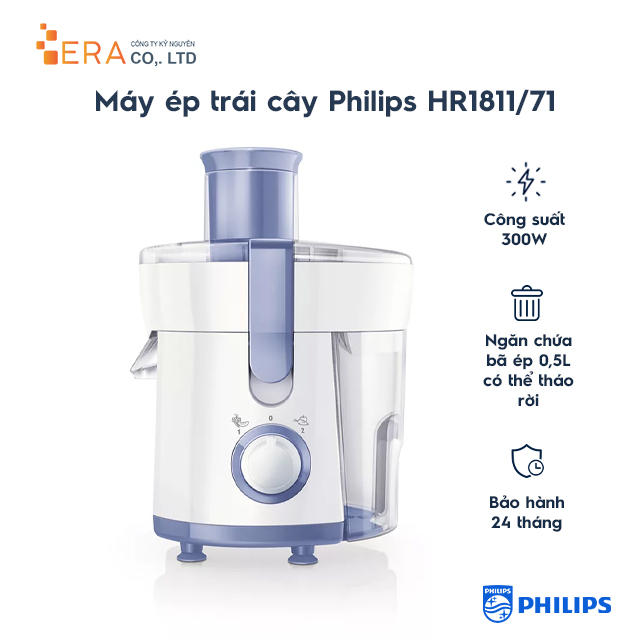 Máy ép trái cây Philips HR1811
