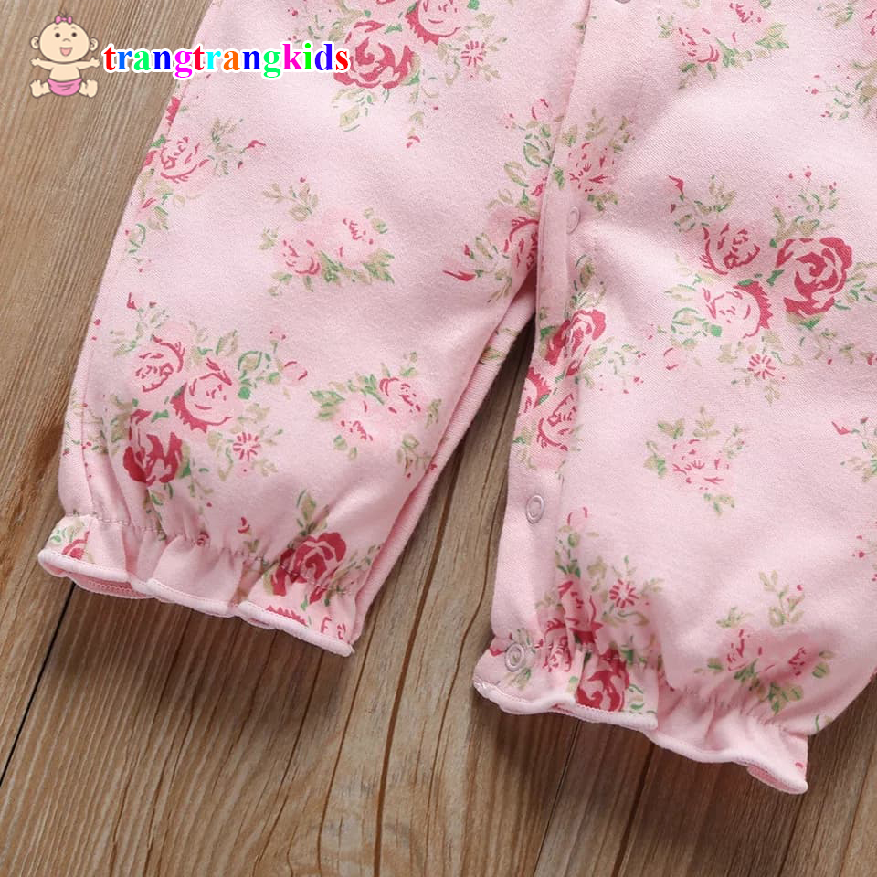 Sleepsuit- Jumpsu cao cấp cho bé 0-12 tháng (áo liền quần, áo thôi nôi, body đầy tháng, áo liền quần cho bé trai bé gái bé gái) (trangtrangkids)