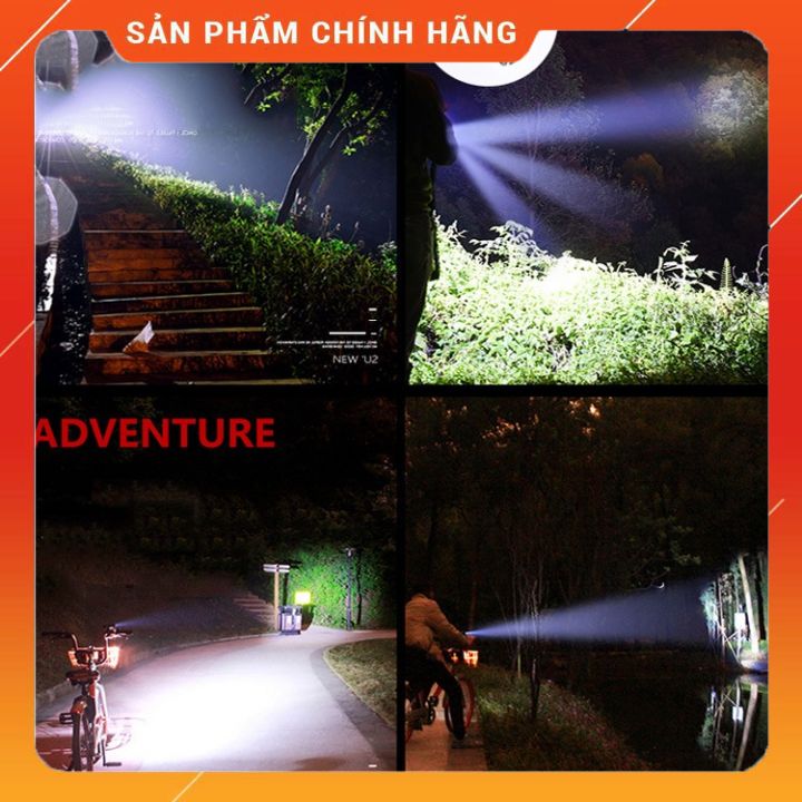 Đèn bin siêu sáng led 3 chế độ - đèn pin siêu sáng