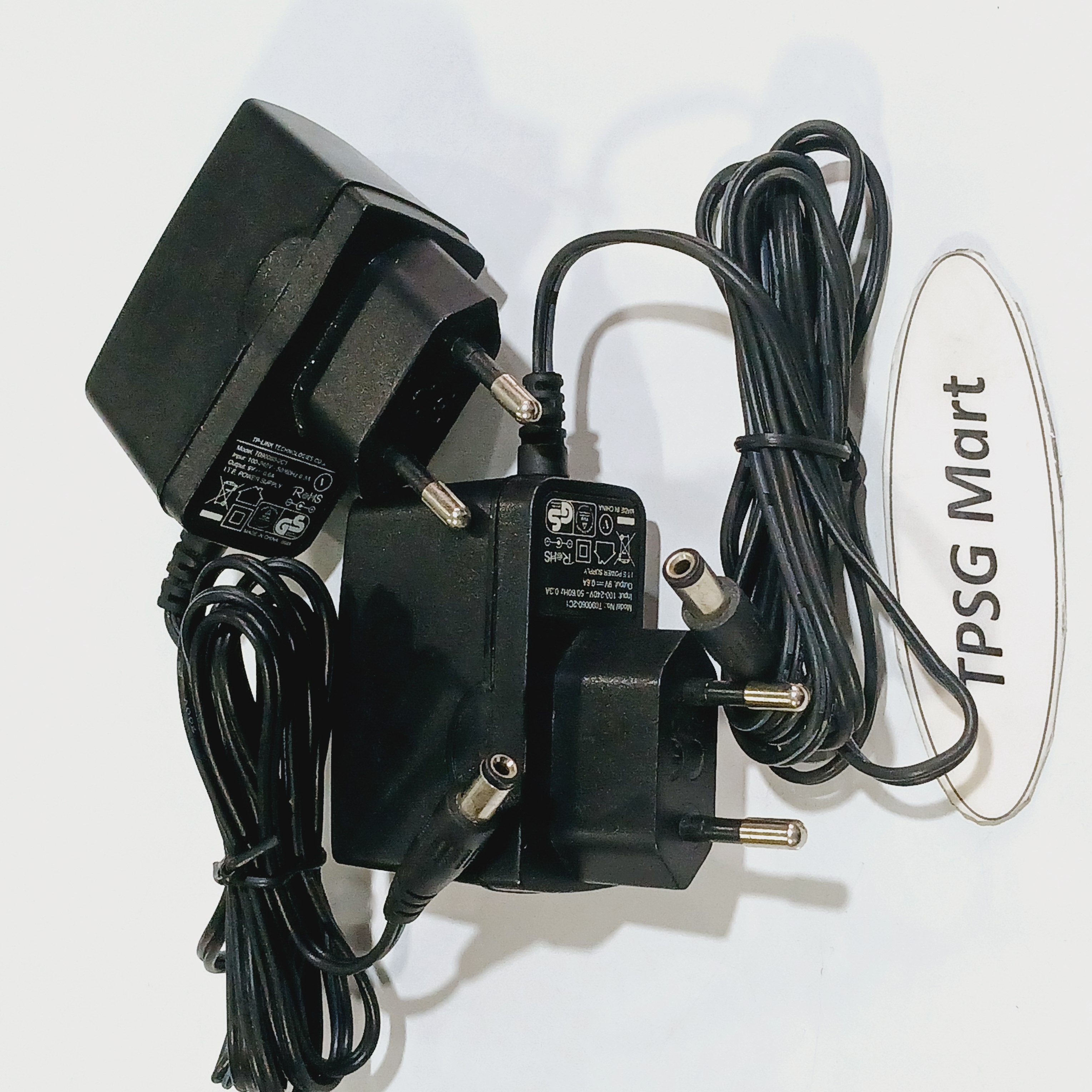 Nguồn Adapter DC TP Link: 9V - 0.6A / Đầu cắm 5.5mm x 2.1mm (Adapter tháo máy LK)