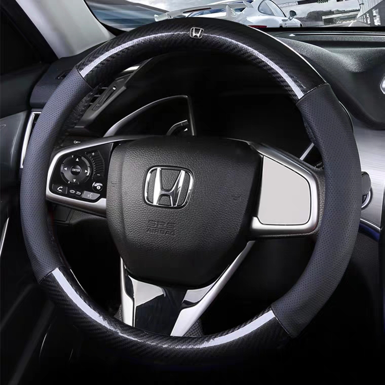 BỌC VÔ LĂNG DA CARBON CAO CẤP XE HYUNDAI