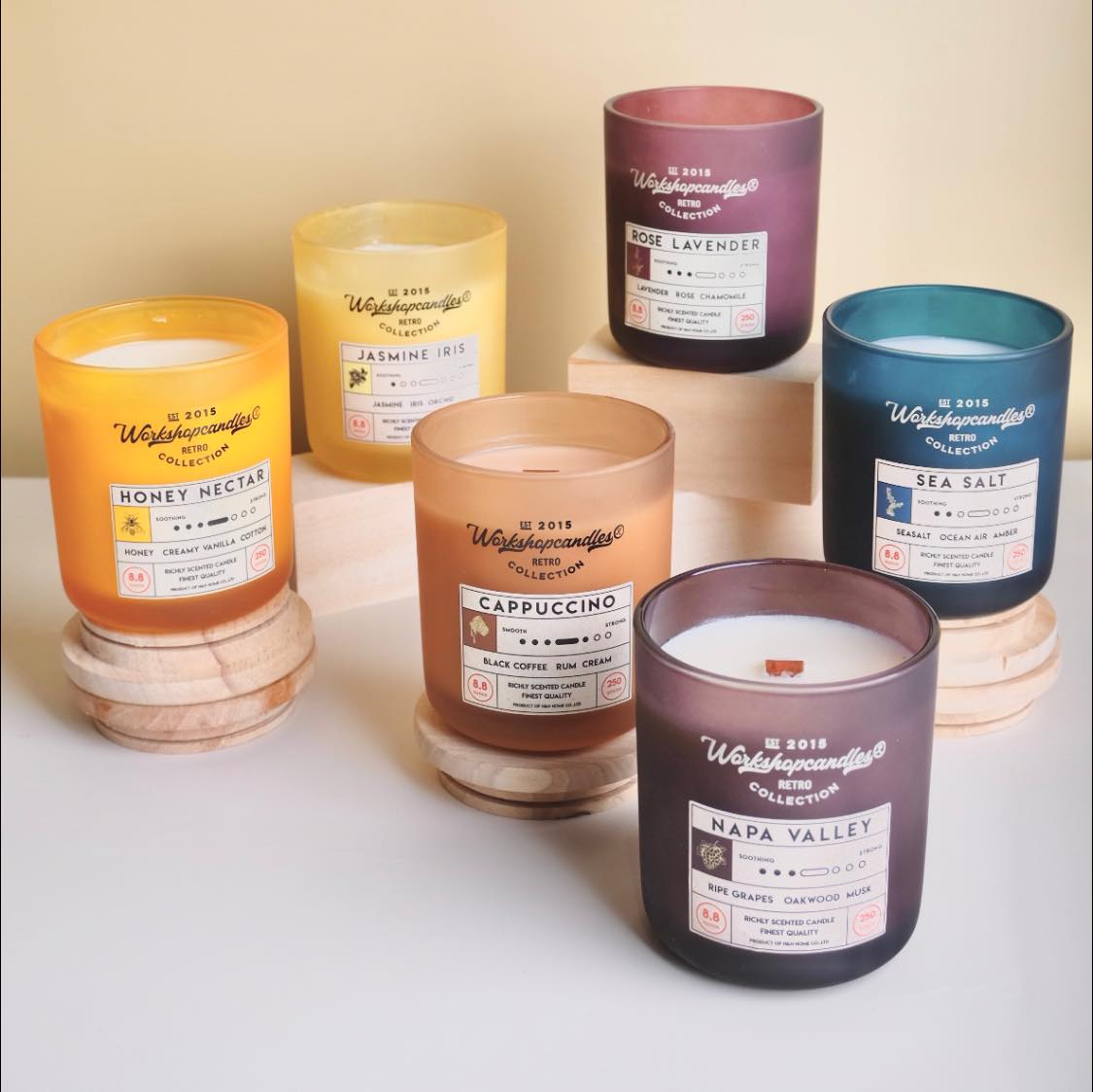 Workshop Candles - Nến thơm Sea salt 8.8oz