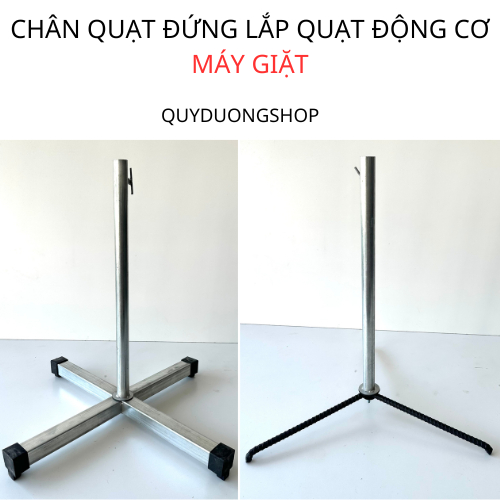 Chân quạt công nghiệp lắp động cơ máy giặt