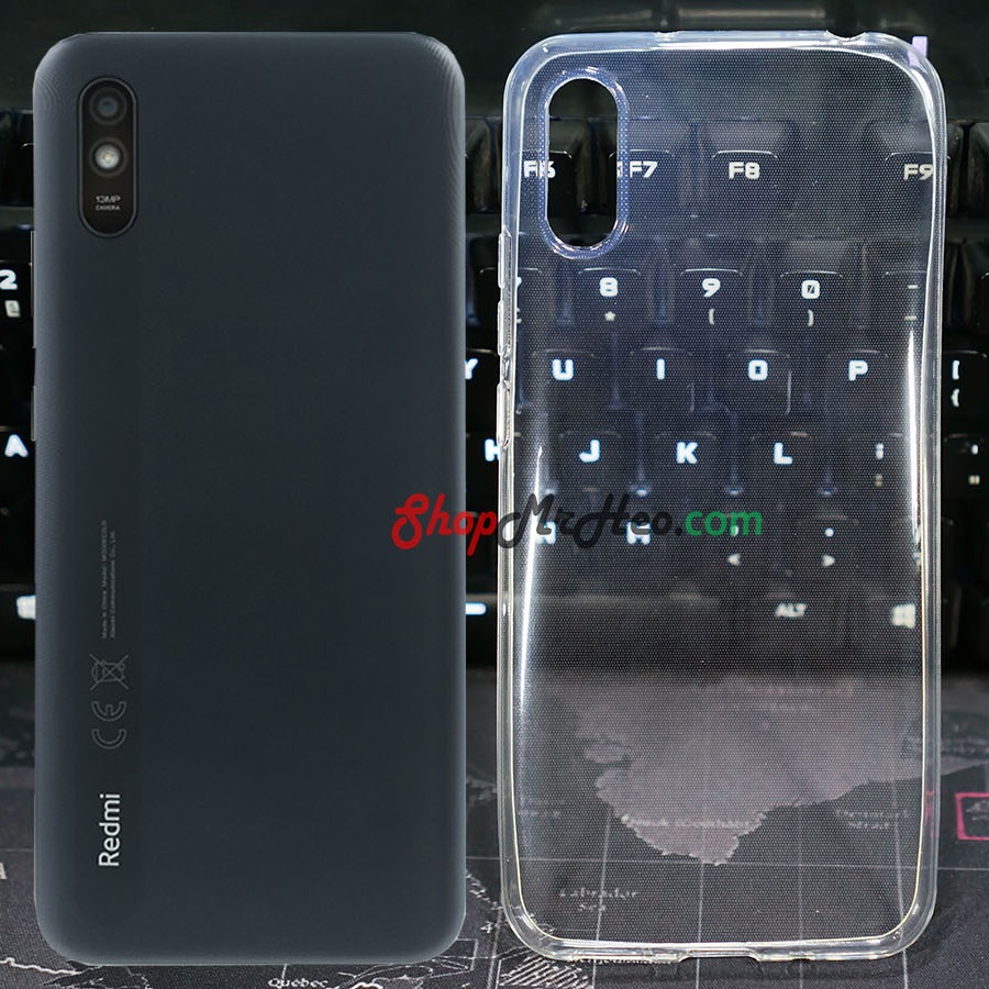 Combo 3 ốp lưng dẻo trong suốt xiaomi redmi 9a