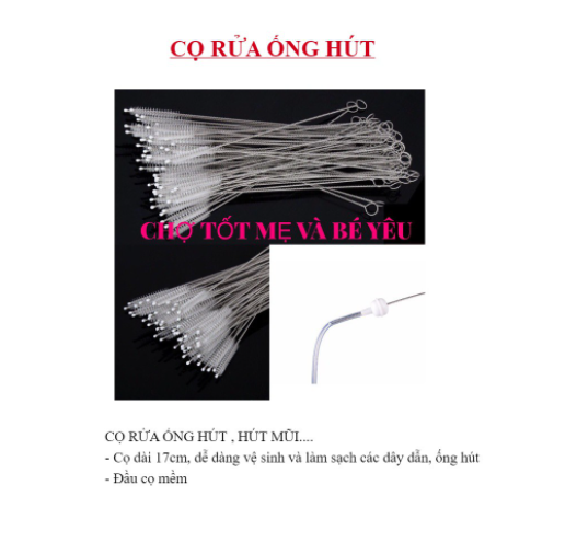 SET 02 Cọ rửa ống hút, bình sữa