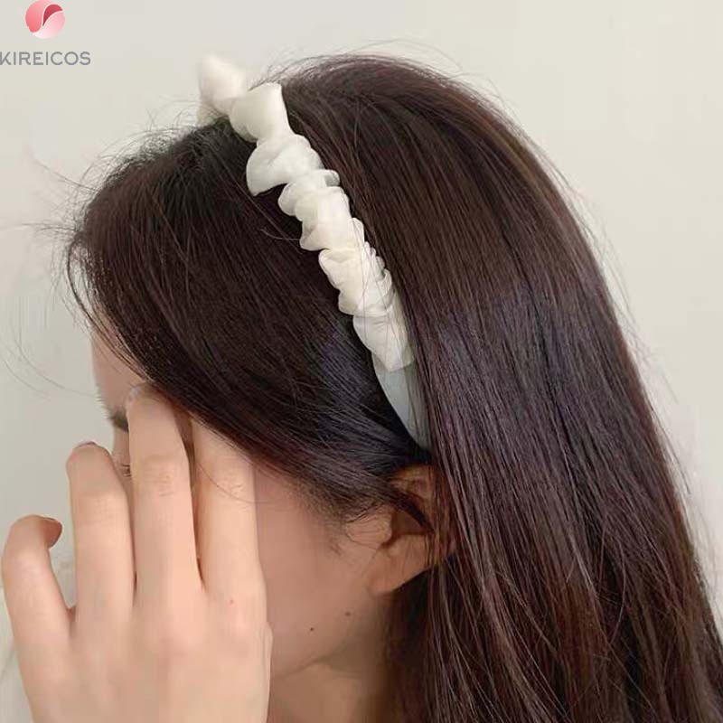 [HCM]Băng Đô Tóc Bờm Cài Tóc Vải Nhún Bèo Siêu Xinh