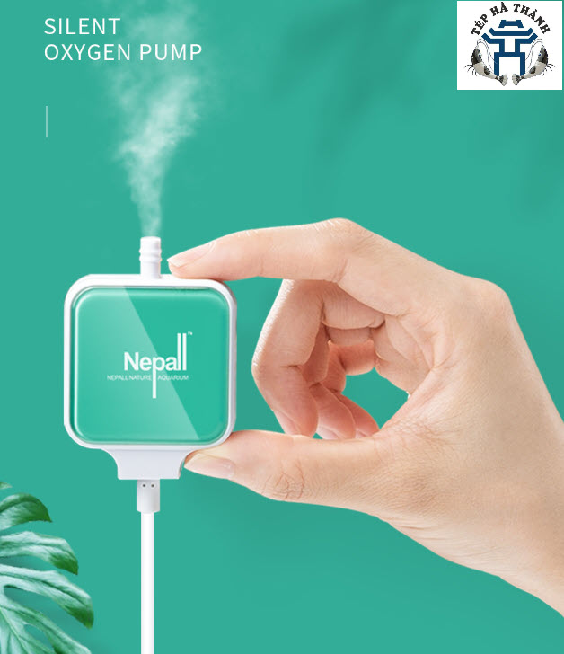 Máy Sủi Mini Siêu Êm Nepall Cho Bể Cá Cảnh, Bể Thủy Sinh