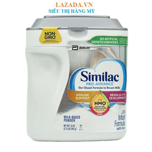 Sữa Similac Pro Advance 964g Bé 0-12 tháng