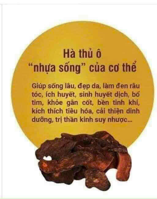 Đường Mía Hà Thủ Ô Đỏ 1kg