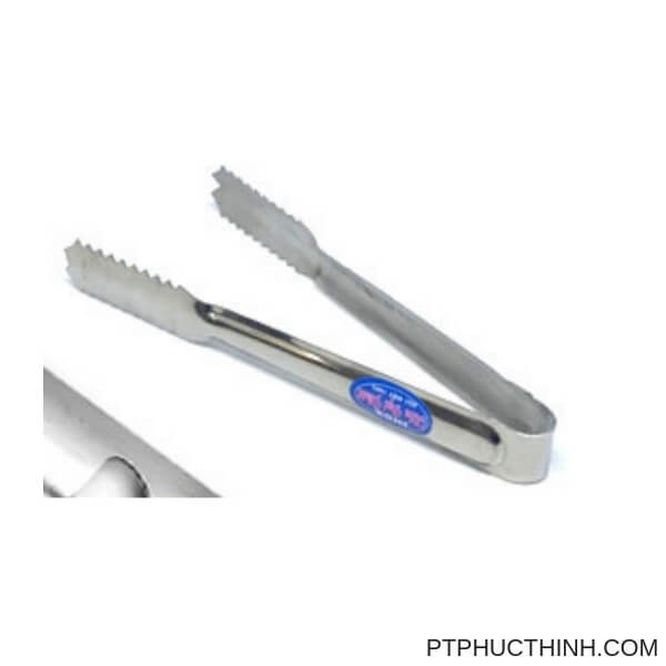 Kẹp gắp đá inox , Dụng cụ gắp thức ăn .TTV
