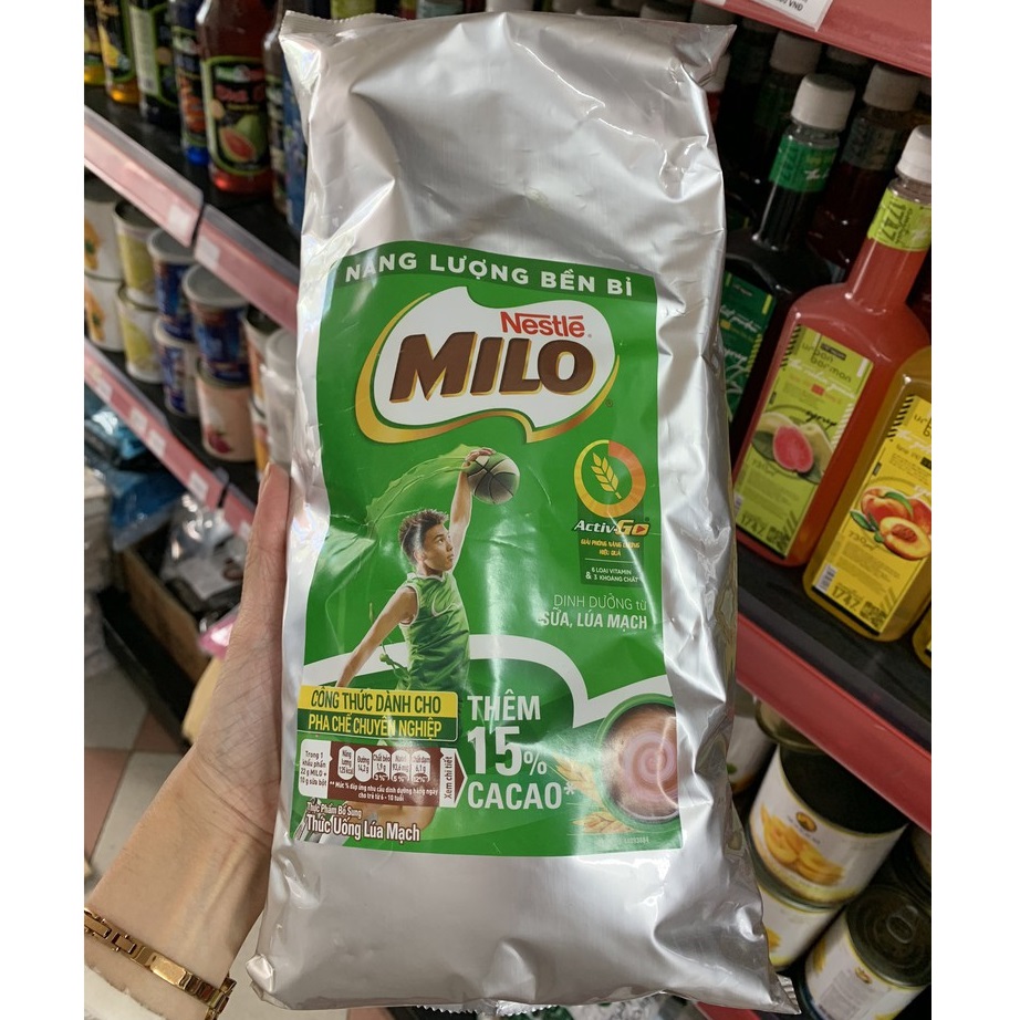 thức uống lúa mạch / Bột cacao Milo (Nestlé) - bịch 1kg