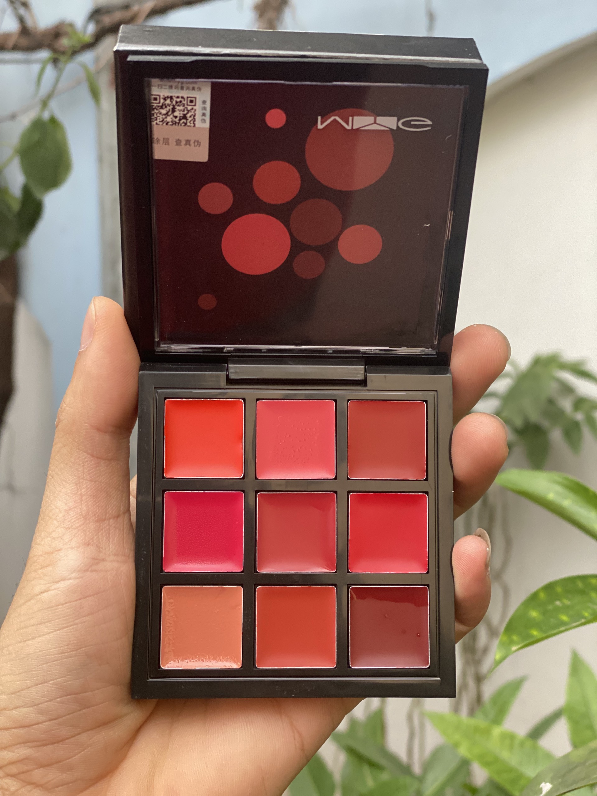 Bảng son 9 ô nội địa Trung
