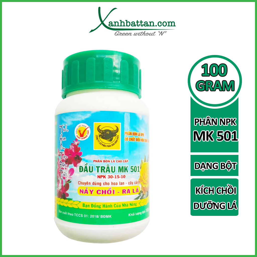 Phân Bón Đầu Trâu Kích Chồi Và Lá 501