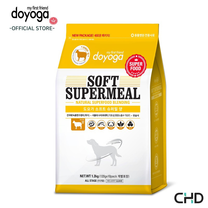 Thức ăn hạt mềm cho chó Doyoga Soft SuperMeal