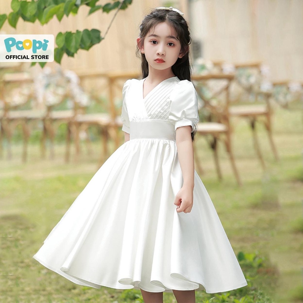 Váy thời trang bé gái KidsPlaza in hình Thỏ Bunny LN21T (Trắng Cam) - Kids  Plaza