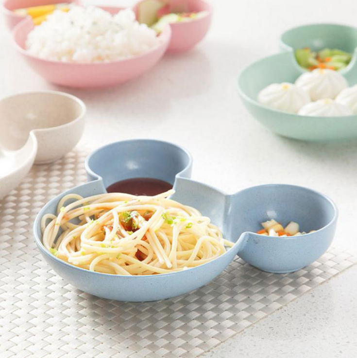 Bát ăn dặm cho bé hình chuột Mickey
