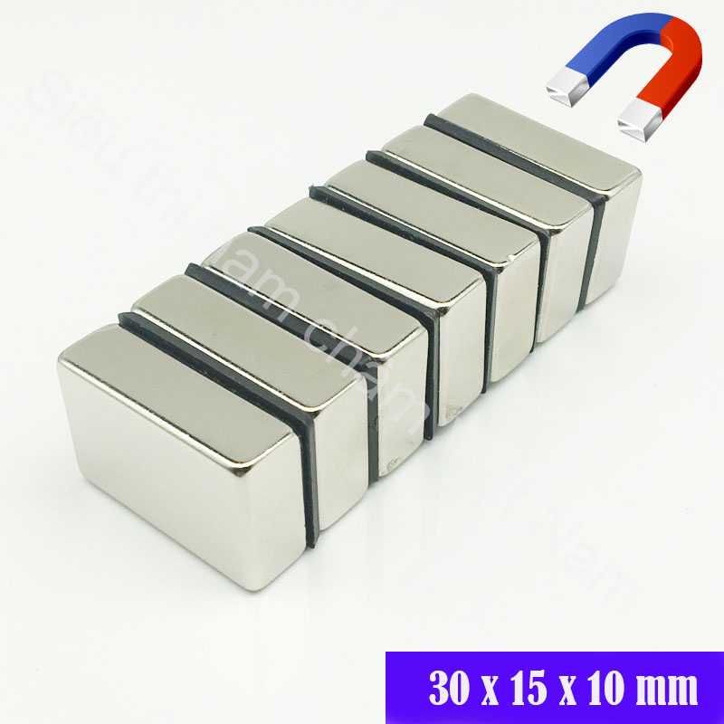 Combo 26 viên nam châm 30x15x10mm siêu từ tính