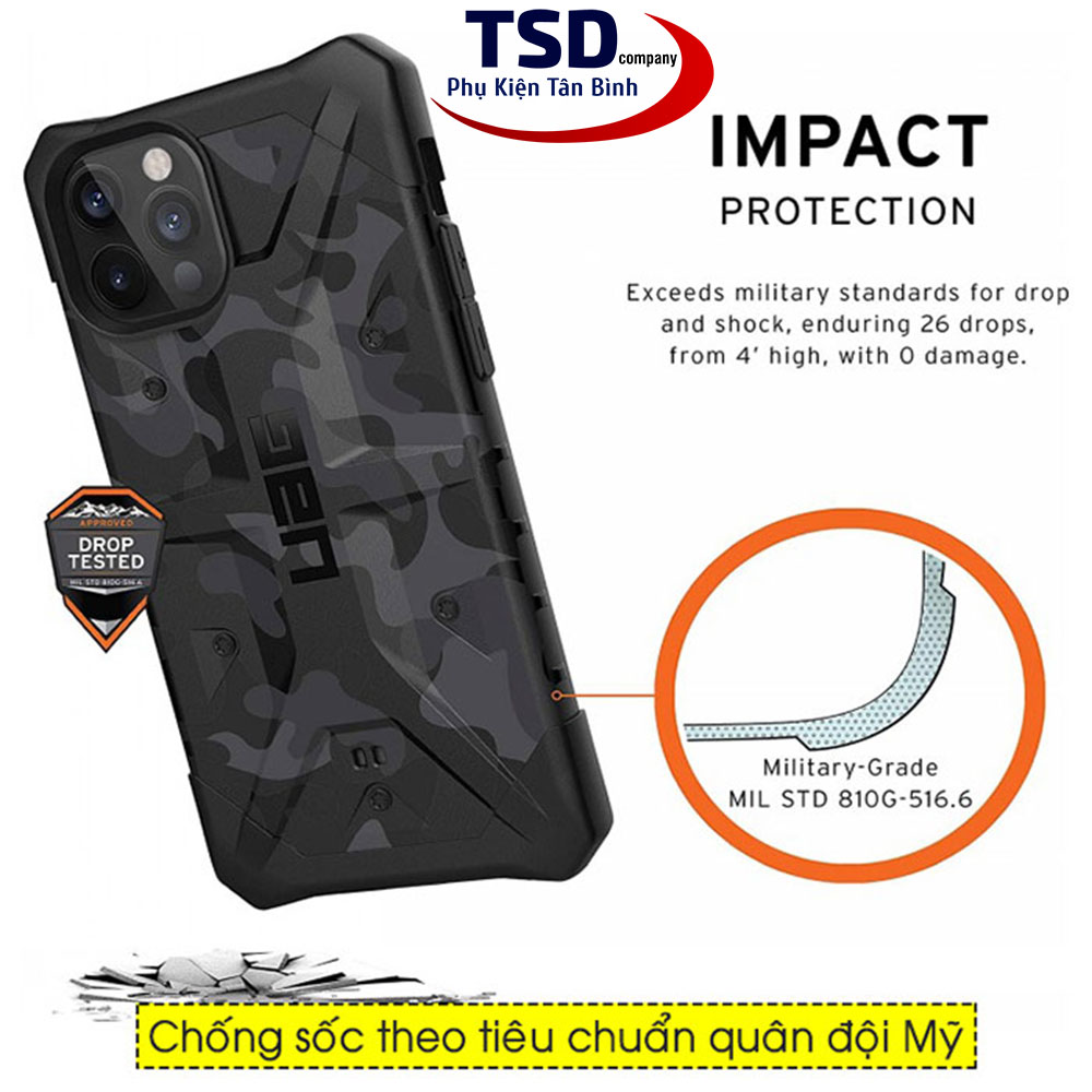 UAG Shockproof Case For iPhone 14 / iPhone 15 Series Absolutely Safe