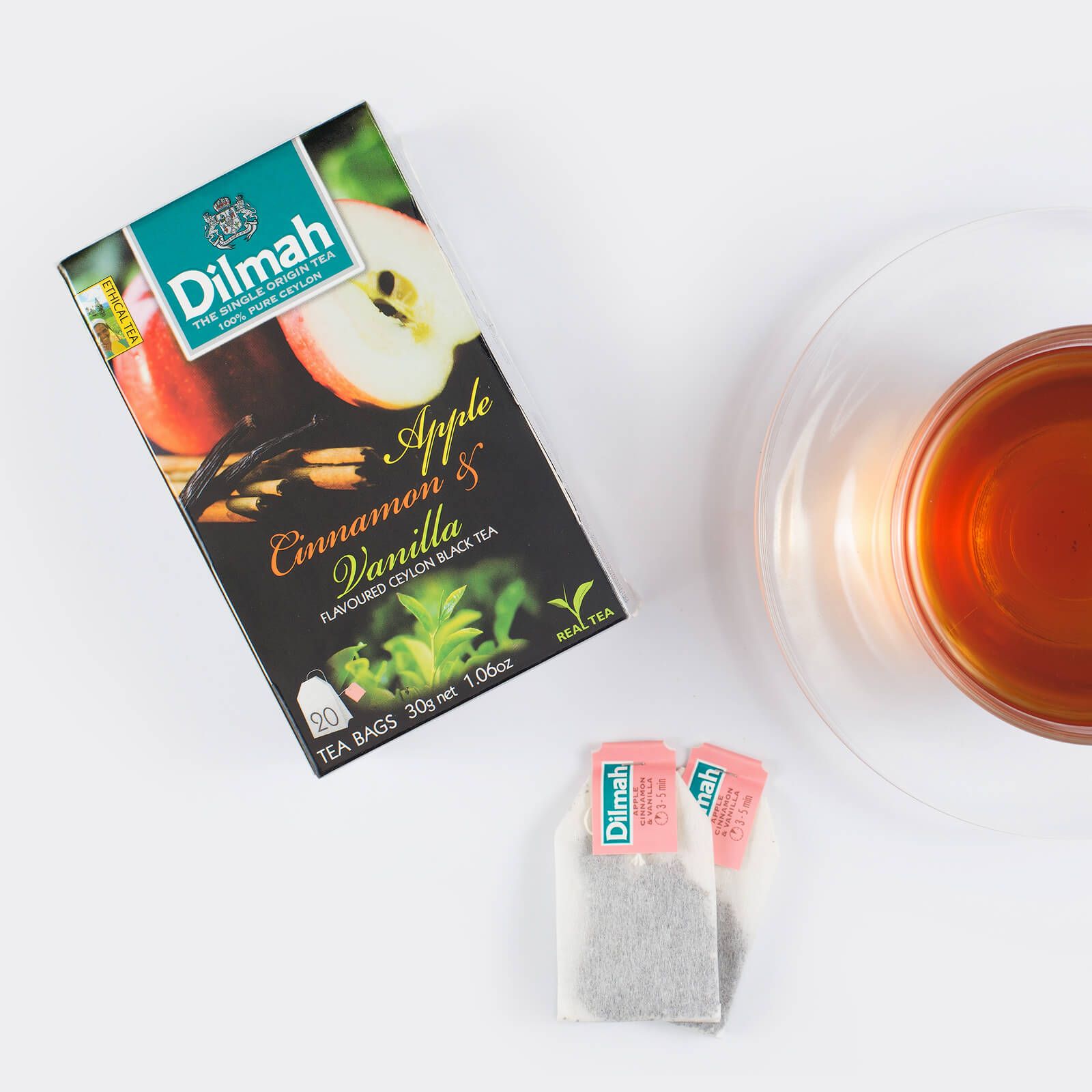 Trà Dilmah Hương Táo, Quế & Vanilla 30g