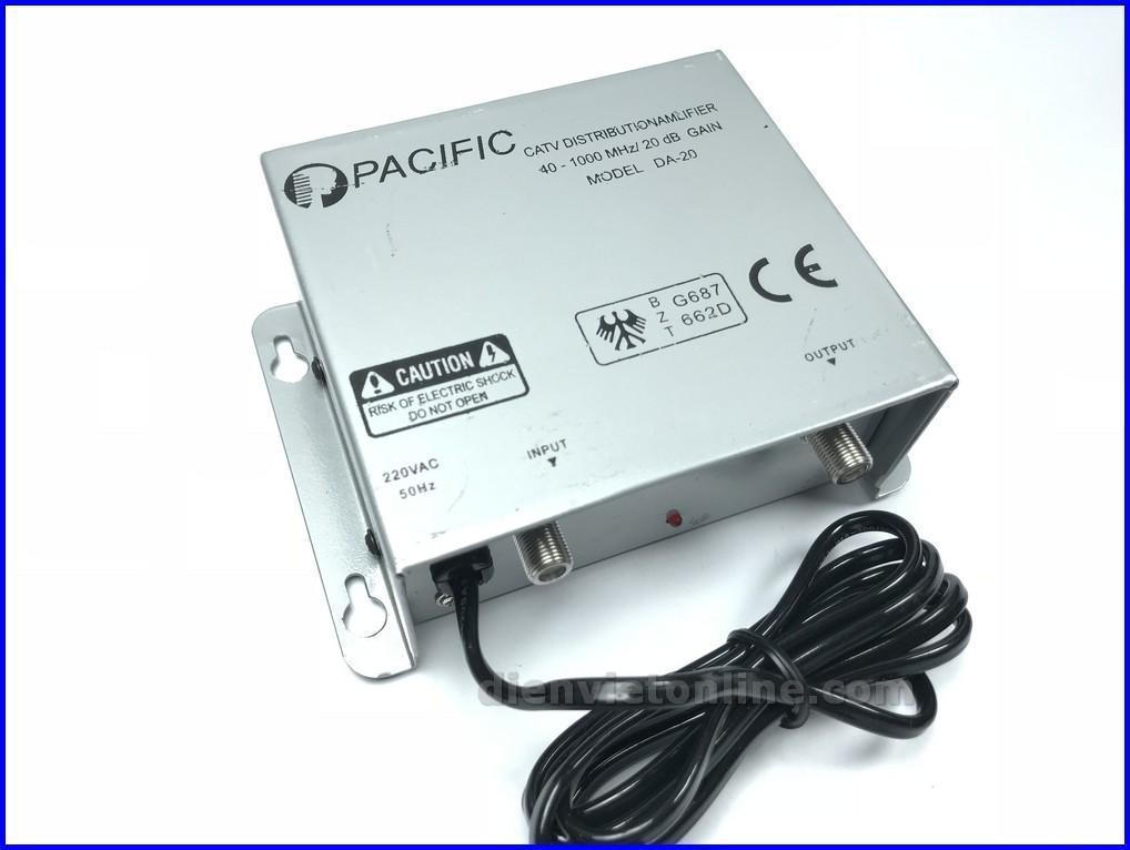 BỘ KHUYẾCH ĐẠI TRUYỀN HÌNH CÁP PACIFIC DA-20