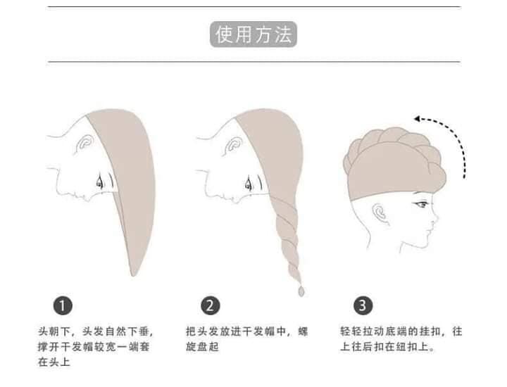 [HCM]Khăn Quấn Ủ Tóc Siêu Tốc