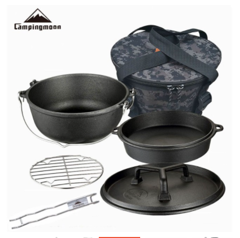 Nồi gang dã ngoại đa năng Campingmoon D0-28