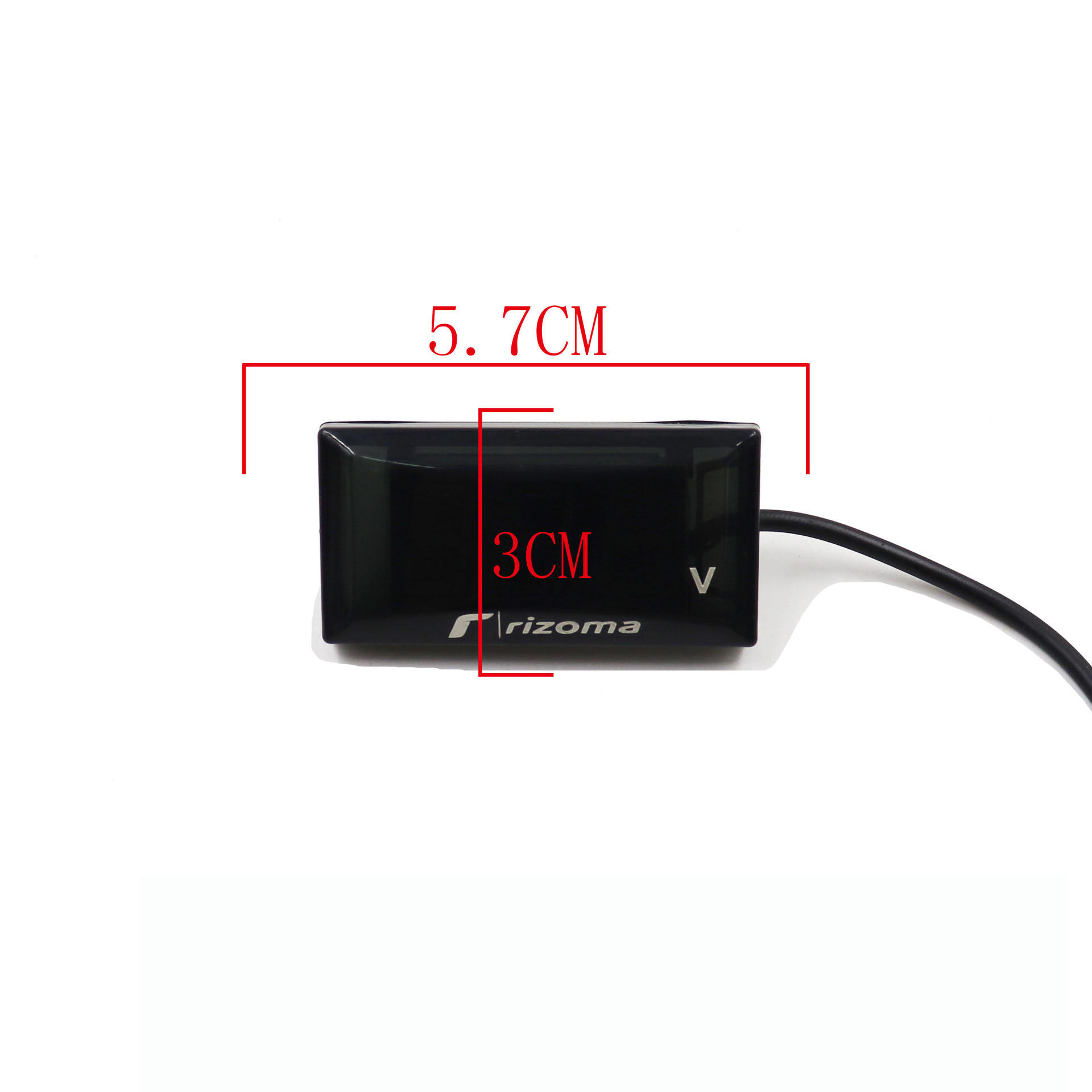 [HCM]ĐỒNG HỒ BÁO VOL BÌNH ACQUY XE MÁY( MÀU XANH)
