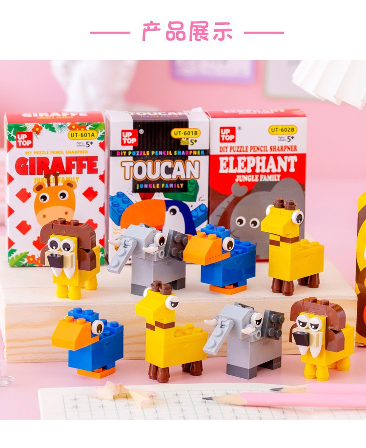 Gọt Bút Chì Lắp Ghép Lego Nhà Cam