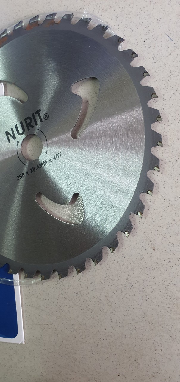 Lưỡi cắt cỏ tròn Nurit 250mm (Giá sĩ mua càng nhiều càng rẻ)