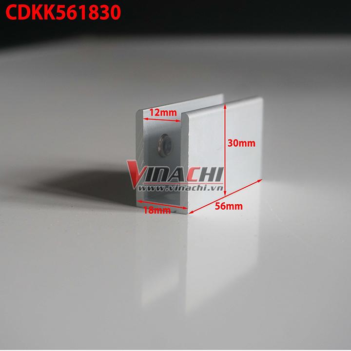 CHÂN ĐẾ KẸP KÍNH NHÔM