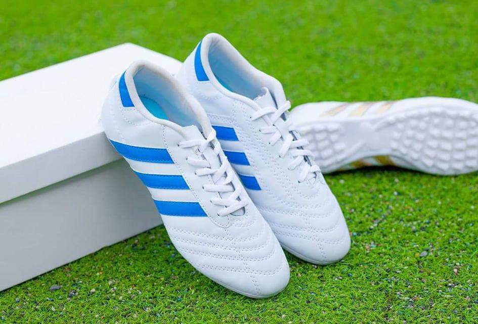 Giày Đá Bóng Phủi 3 sọc CT3 loại 1 - Wika, bảo hành 6 tháng