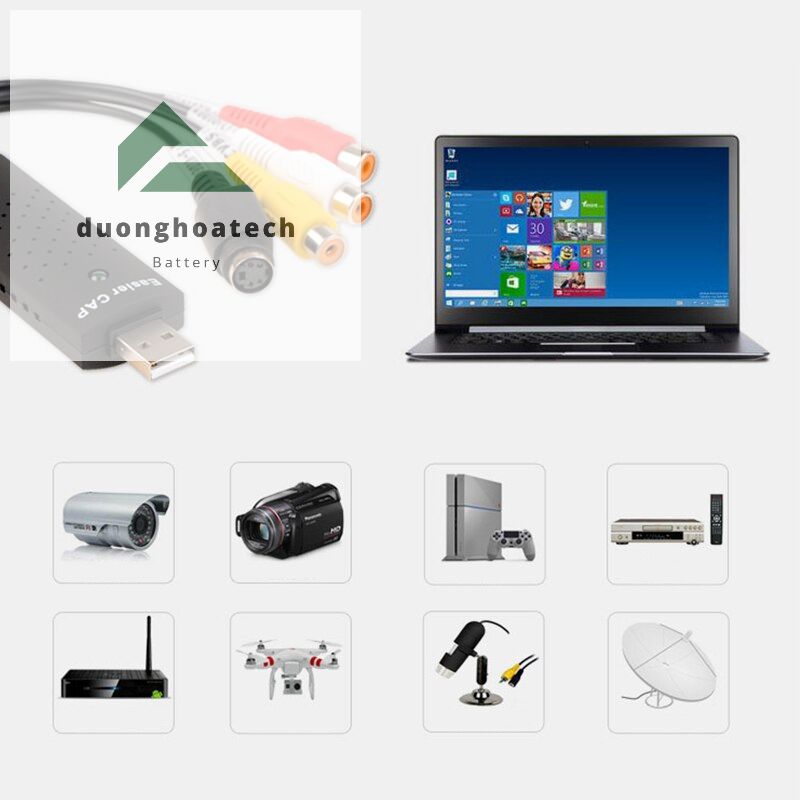 [HCM]EASYCAP Bộ Chuyển Đổi USB Sang AV