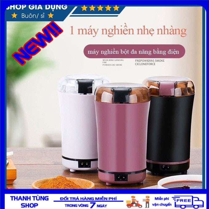 Máy xay hạt khô siêu tốc , máy nghiền đồ khô xay các loại hạt,ngũ cốc cafe gạo nếp siêu tốc - máy say hạt siêu tốc, máy nghiền hạt khô tự động cầm tay