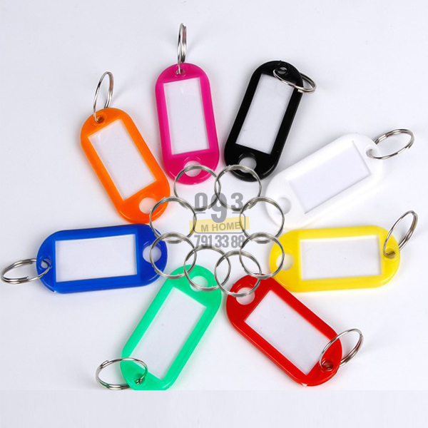 Combo 20 pcs KeyChain. Key Card. Key Ring ID. Tags Name Card. KeyChain Luggage Travel