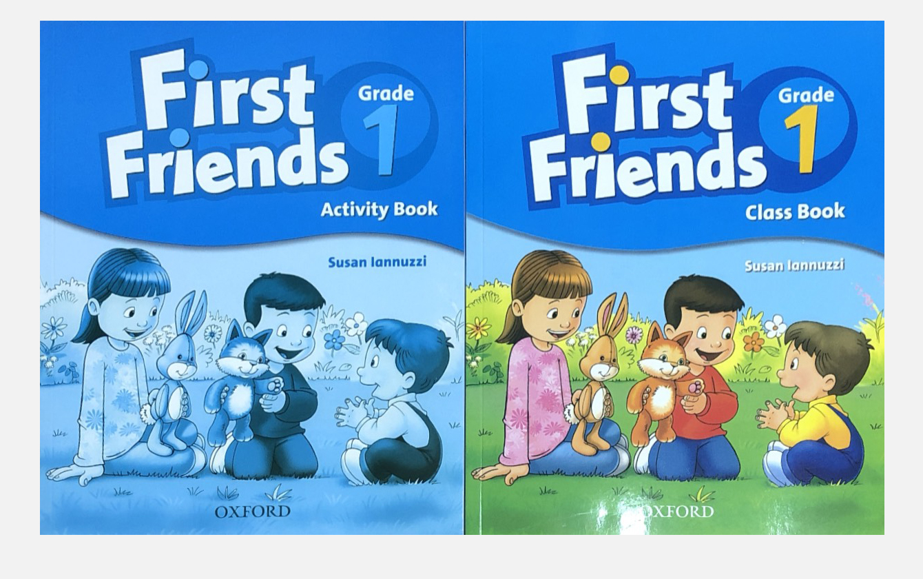 Sách - First Friends Classbook, Workbook Grade 1,2